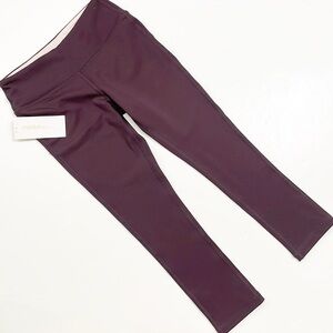 NEW Marika Sport winter wine cropped leggings